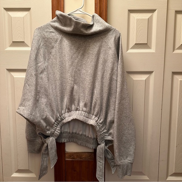 Daily Practice by Anthropologie Long-Sleeve Funnel Neck Sweatshirt - Picture 5 of 9